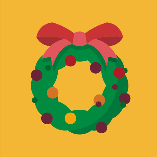 How to make a home made natural Christmas wreath