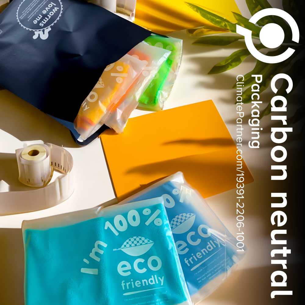 Compostable Mailers. Simplelifeco eco friendly packaging for sustainable postage