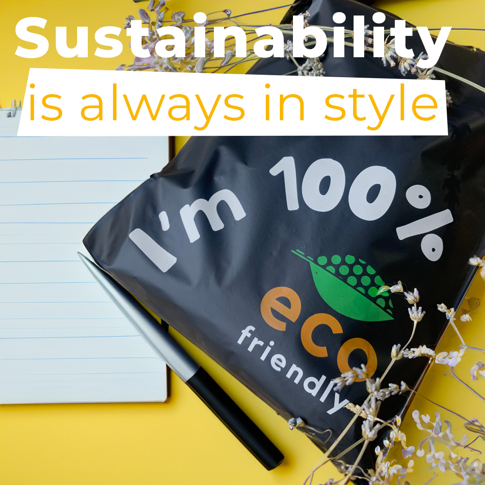Eco Friendly, Compostable Mailers.