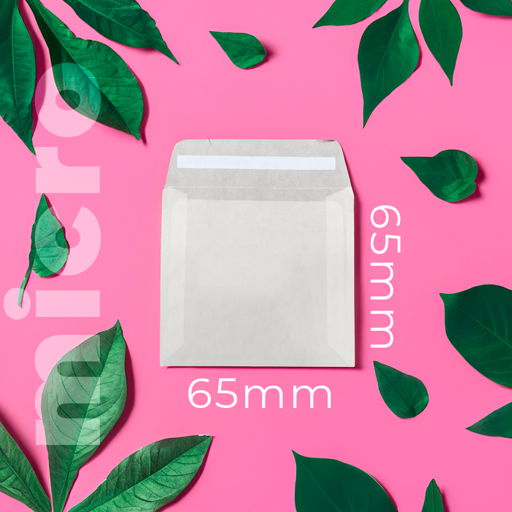 Square Glassine Envelopes