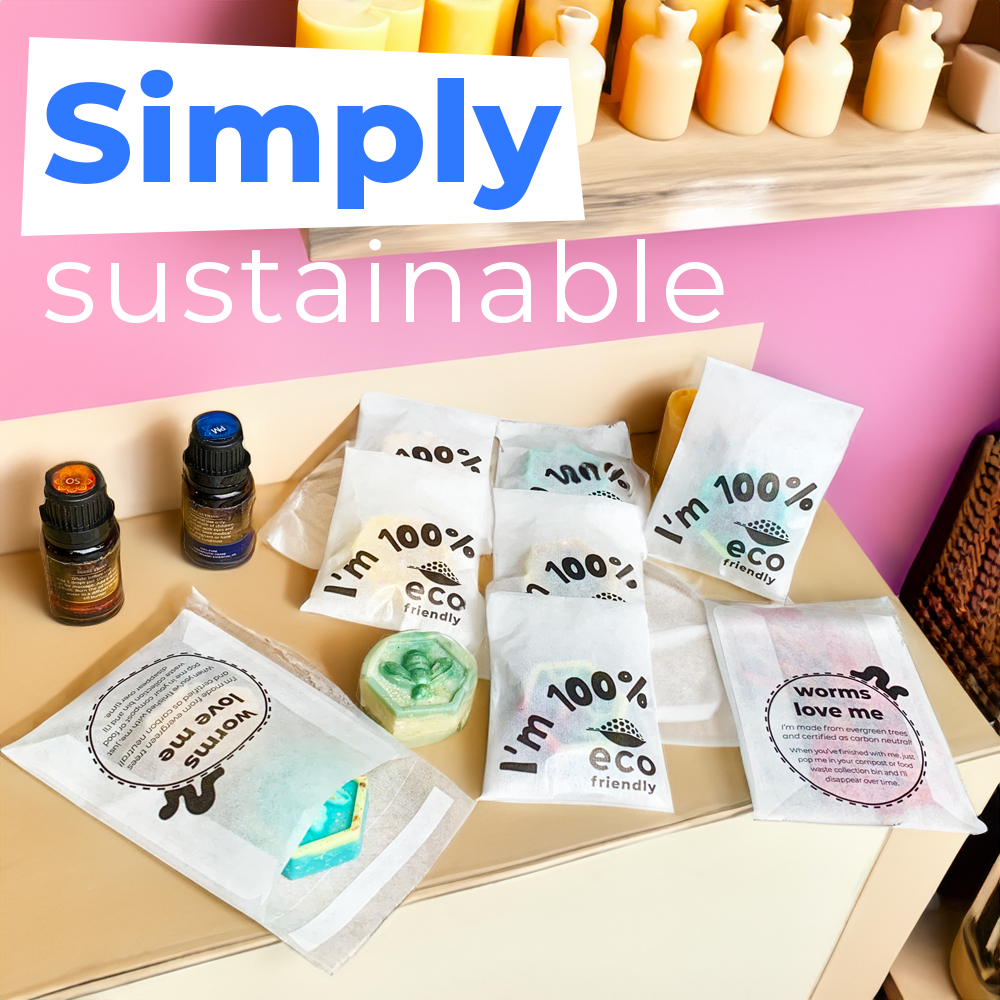 Printed Glassine Envelopes. Eco Friendly Glassine Bags