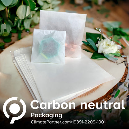 Square Glassine Envelopes Carbon Neutral