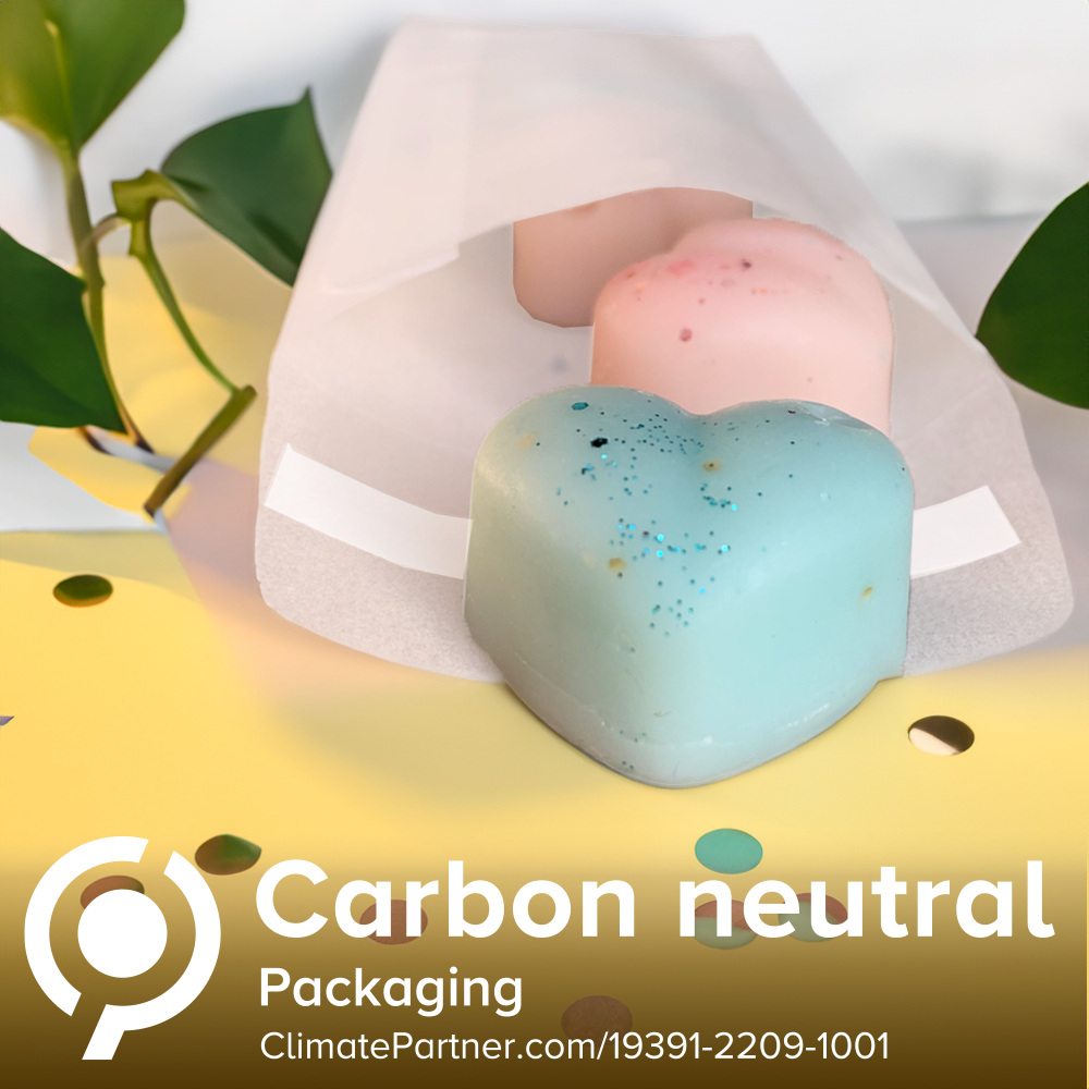 Glassine Envelopes. Eco Friendly Snap Bar Packaging for Wax Melts