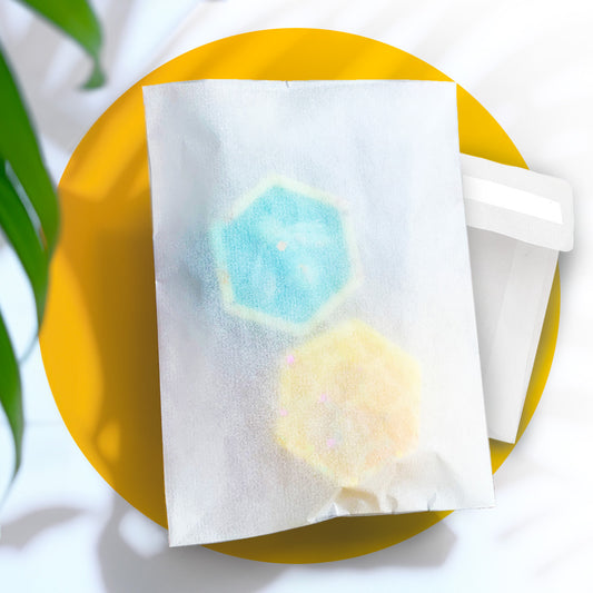 Rectangle Glassine Envelopes. Eco friendly glassine bags