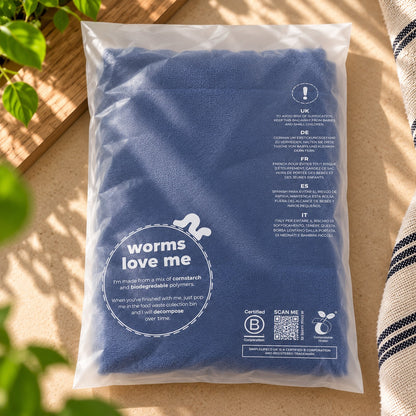 Tall Compostable Poly Bags (10 x 18")