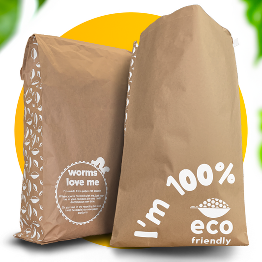 Eco Friendly Packaging. XXL Paper Mailing Sack